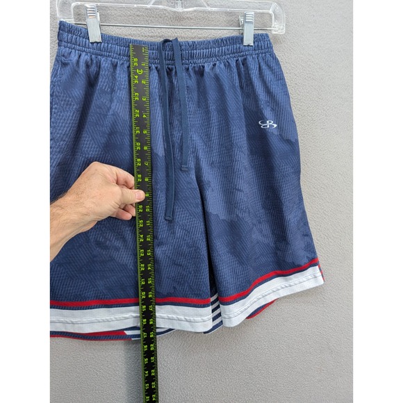 Boombah Shorts Mens Size 32 Athletic Basketball Blue Drawstring Activewear Sport - Picture 4 of 5